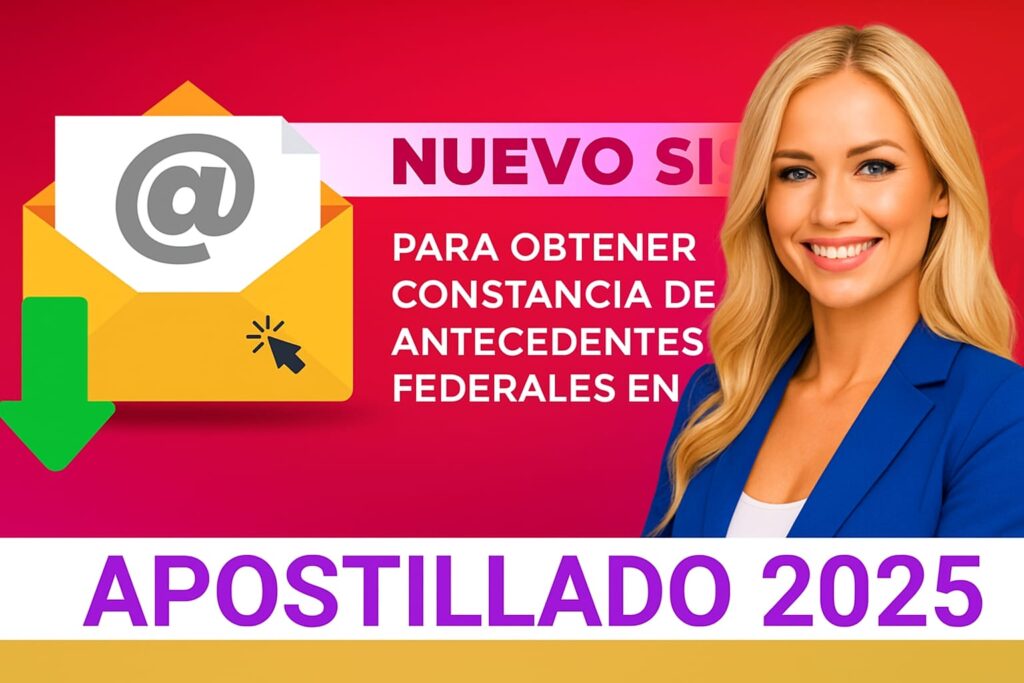 apostilla para obtener la visa española de antecedentes penales federales de México