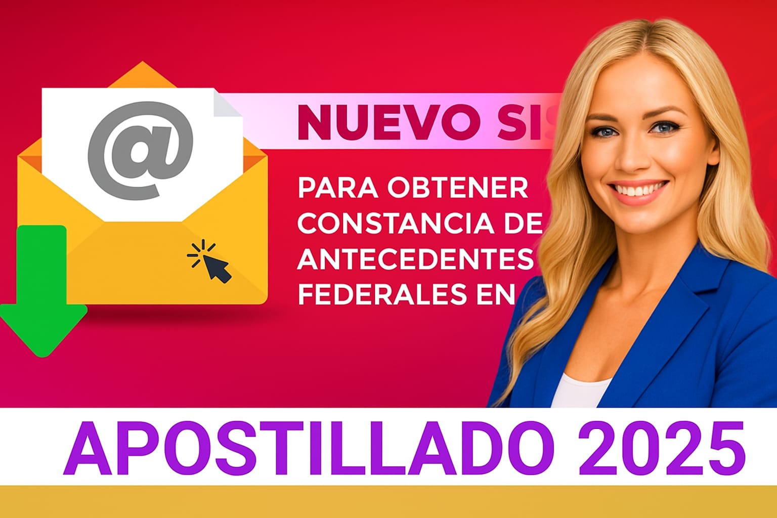 apostilla para obtener la visa española de antecedentes penales federales de México